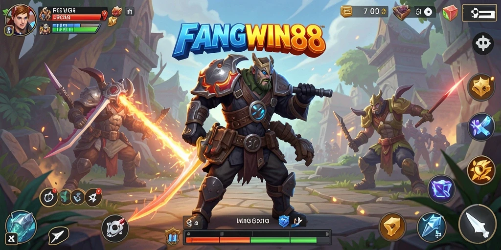 Gameplay FANGWIN88 dengan aksi seru dalam dunia fantasi.