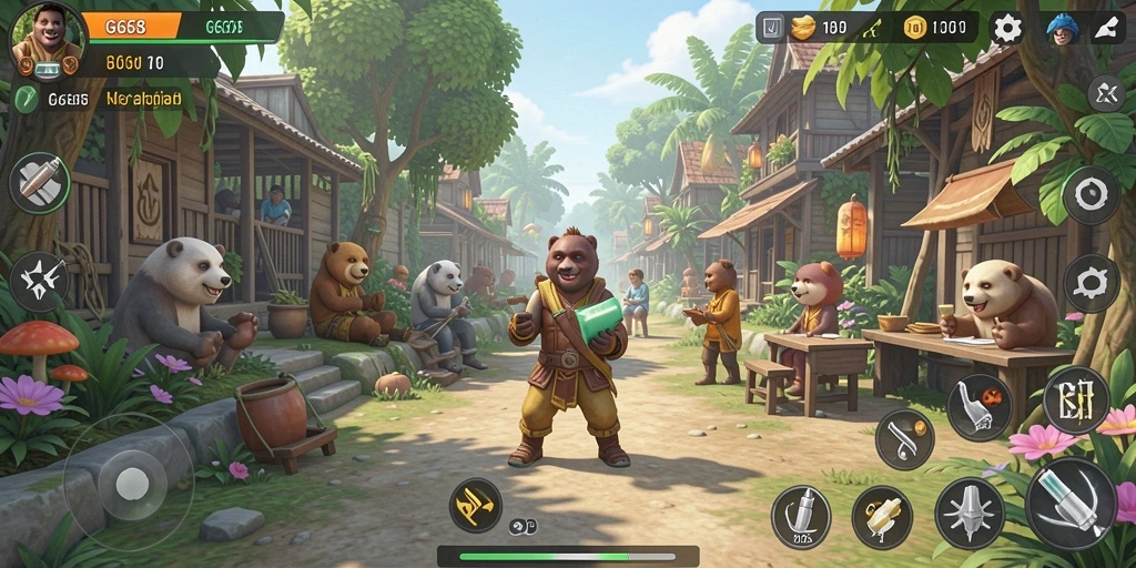 Tampilan gameplay G668 yang menarik dan interaktif dalam dunia Simulation.