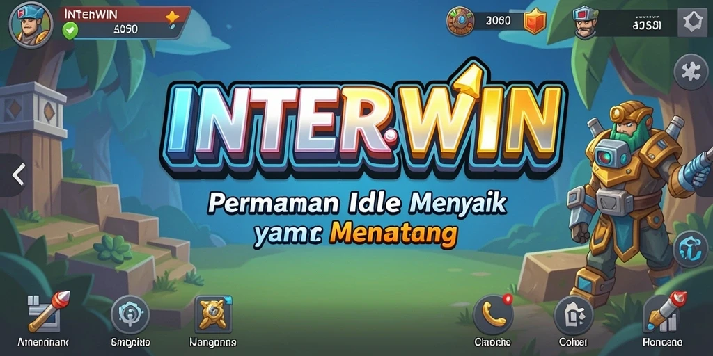 Tangkapan layar INTERWIN menunjukkan momen mengasyikkan dalam permainan Idle.