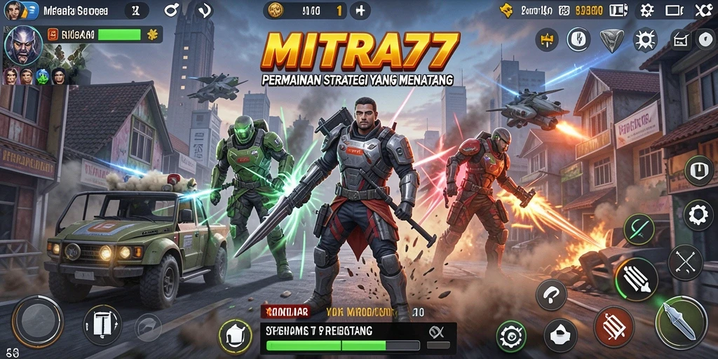 Screenshot gameplay yang menampilkan strategi mendalam dan pertarungan yang menarik.