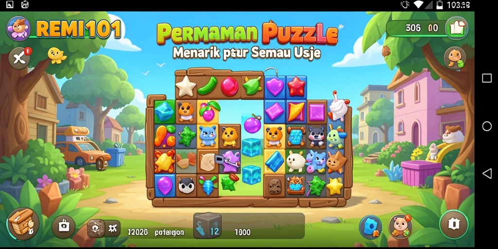 Tampilan gameplay REMI101 yang menantang dan mengasyikkan.