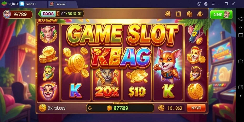 Tampilan gameplay Slot yang mendebarkan di RR789.