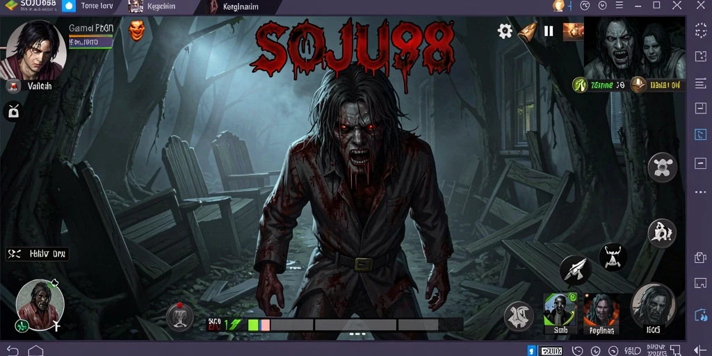 Tampilan menakutkan saat gameplay SOJU88 yang penuh ketegangan.