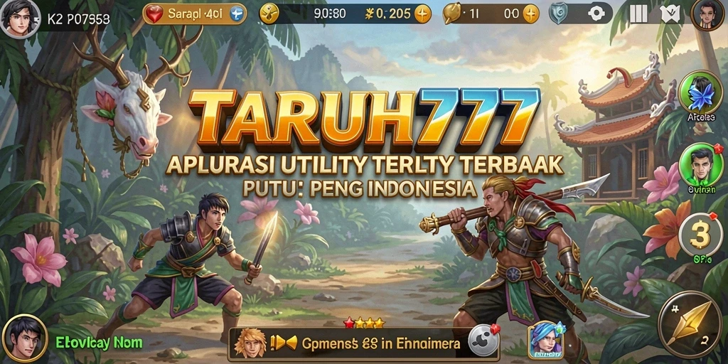 Tampilan antarmuka TARUH777 yang intuitif dan efisien.