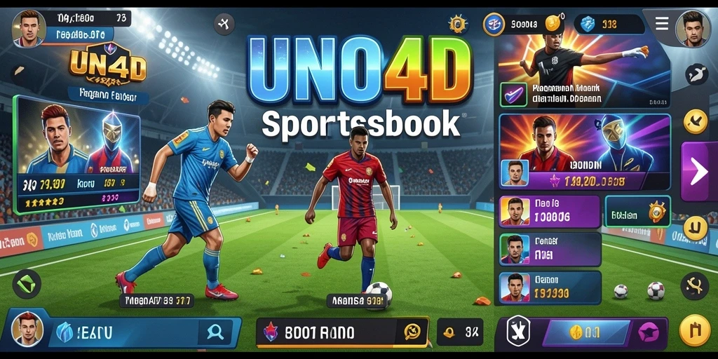 Screenshot gameplay menarik dari aplikasi Sportsbook UNO4D.