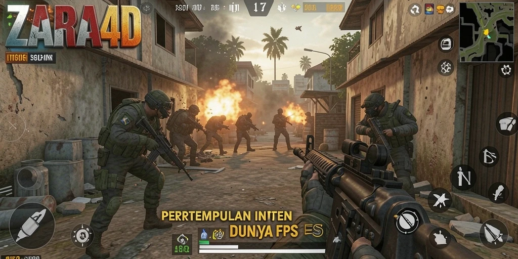 Tampilan gameplay ZARA4D yang menegangkan dan menarik.
