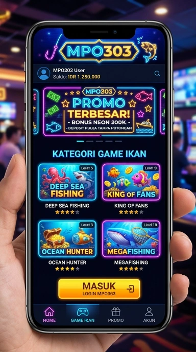 Tampilan utama aplikasi mpo303 yang menarik.