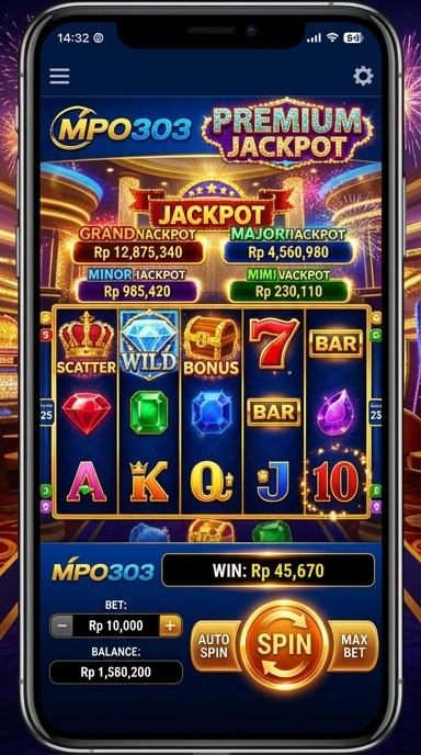 Screenshot halaman unduh aplikasi mpo303 dengan berbagai pilihan aplikasi.